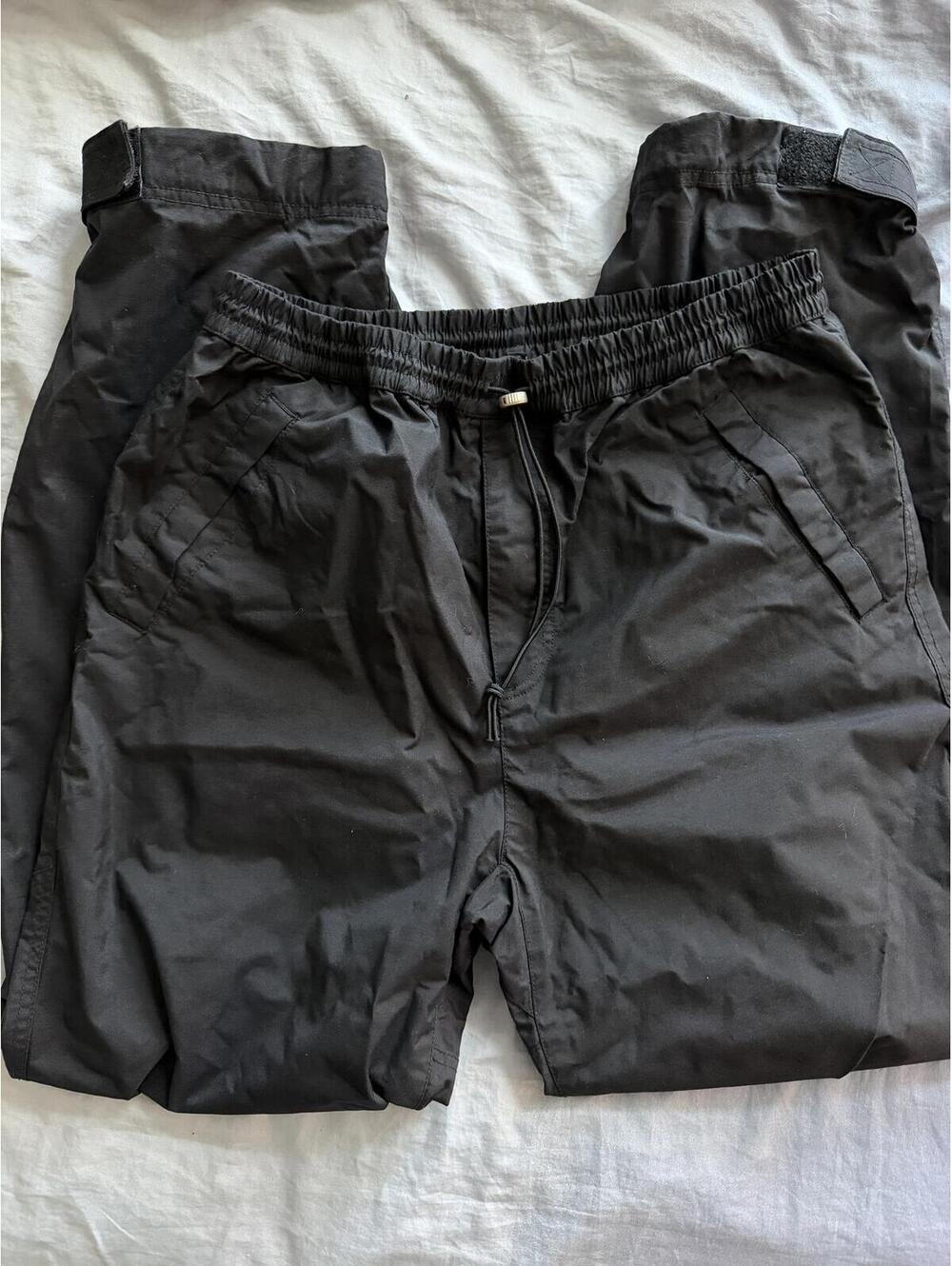 Vintage 90s Sims Snowboards Pants Mens M/L Baggy Black Techwear Gorpcore Y2K XL